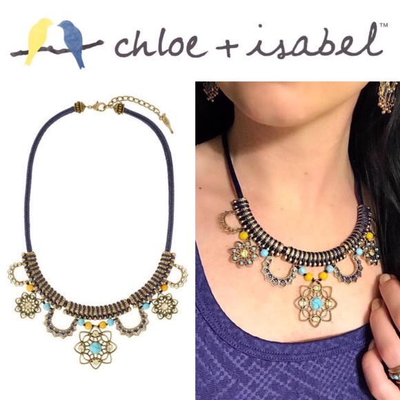 🆕 Golden Lotus Statement Necklace c+i N530TUAG